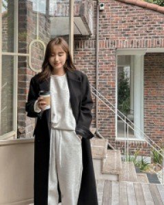 기모 맨투맨&조거팬츠 세트-4color, 따뜻 보들한 기모안감-[세트구성], 단품 또는 세트로 - 스타일티바