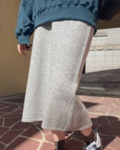 델슨세트 울 니트스커트_F-4color, 따뜻한 울50% 롱스커트-짱짱허리밴딩~ 편하게 데일리로 강추! - 스타일티바