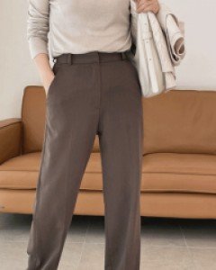 홀란 10부가을슬랙스_S,M,L-고퀄리티, 깔끔 슬림 일자슬랙스 - 스타일티바