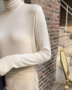 소이 스판 목폴라티셔츠-8color,다양한 컬러구성-따뜻하고 포근하게 입자~-겨울까지 활용되는 폴라티셔츠 - 스타일티바