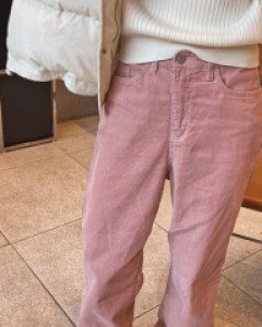 히든 스트링 코듀로이팬츠_S,M,L,XL-2color, 포근한 코듀로이 원단-다양한 스타일연출을 위해-밑단에 스트링을 넣었어요 - 스타일티바