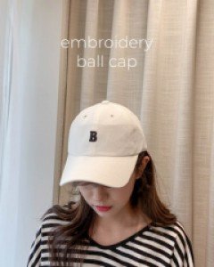 스펠링 자수 볼캡-5color, 영문자수 산뜻한 컬러 - 스타일티바