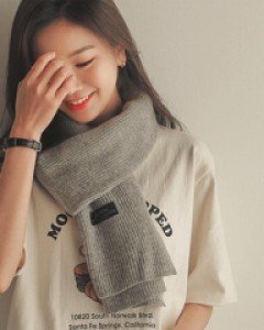 마코 울머플러-고급스러운 울니트, 고퀄리티-보들 폭신한 촉감의 니트머플러 - 스타일티바