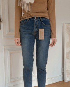 올슨 기모 밴딩청바지_S,M,L,XL-데일리로 픽!! 기본 겨울코디 겨울청바지 - 스타일티바