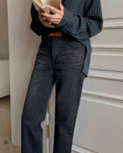 슈퍼핫기모 밴딩 흑청바지_S,M,L,XL-1color,  더 따뜻~ 슈퍼핫기모 데님 - 스타일티바