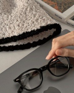 ss2401 포인티 심플 안경 - 스타일티바