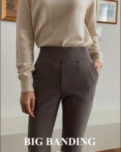 랜디기모 빅밴딩 부츠컷슬랙스_S,M,L,XL-3color, 보들따뜻한 기모안감-부츠컷슬랙스, 빅밴딩으로 만나요!-2~3월엔 기모만 뻬고 진행해요~ - 스타일티바