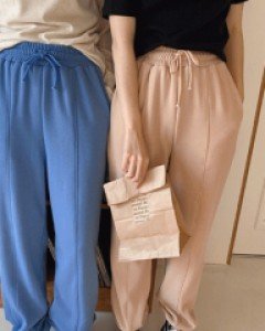 데일리 밍크퍼 조거팬츠-5color, 보들따뜻 극세사 밍크퍼-홈웨어룩, 데일리룩으로 강추!!! - 스타일티바