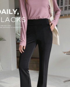 코널마법 빅밴딩 부츠컷슬랙스_S,M,L,XL-4color, 롱/숏 2타입 제작-마음에 드는 기장으로 골라입자!!-[대박인기][기획][마법슬랙스] - 스타일티바