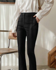 아주끝장나 봄 부츠컷슬랙스_S,M,L-3color, [스프링버전]-레이온스판 신축성최강!-레깅스보다 편한 텐션감 - 스타일티바