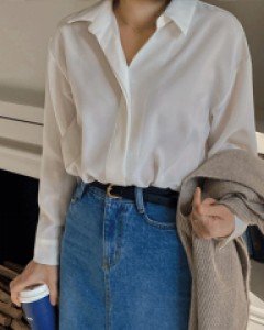 포멀 이중 블라우스-5color, 고쿼리티 추천-베이직부터~포인트까지 모두인기! - 스타일티바