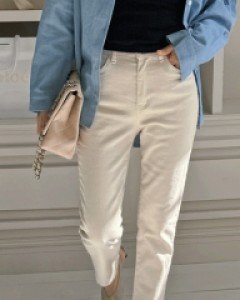 코펜 스판 일자팬츠_S,M,L-3color, 베이직 스판면팬츠 - 스타일티바