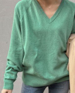 쏠베이직 브이넥 니트티-4color, 산뜻! 따뜻한 봄니트티 - 스타일티바