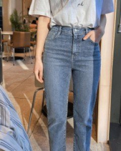 씨엔 중청스판 청바지_S,M,L,XL-1color - 스타일티바