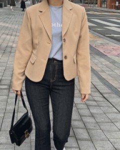 세라비 숏자켓-2color, 기획특가-차분하고 베이직한 싱글자켓 - 스타일티바