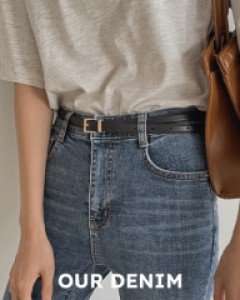 지젤 시크릿밴딩 일자청바지_S,M,L,XL-다리부각없이 슬림한 일자핏-시크릿밴딩으로 더 편하게 - 스타일티바
