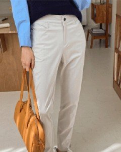 우디 왕스판 밴딩트임슬랙스_S,M,L,XL,2XL,3XL-3color, 스판 아주 좋아요.-입은듯 안입은듯 -밑단트임의 유니크함! - 스타일티바