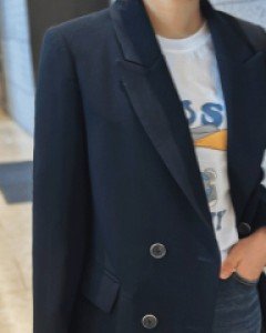 루씨 트임 더블자켓-1color - 스타일티바