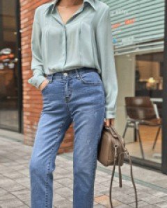 실링 밴딩스판 청바지_S, M, L-3color - 스타일티바