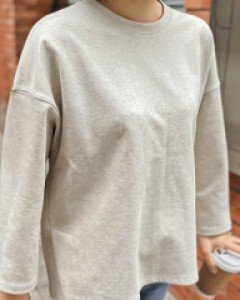 로웰 트임 맨투맨티-3color - 스타일티바