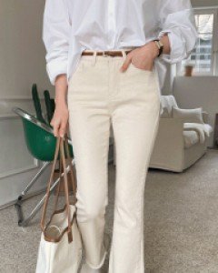 날씬라인 부츠컷면바지_S,M,L,XL-3color, 편안함 끝판왕 스판가득-매끈하게 잘 빠진 부츠컷핏 - 스타일티바