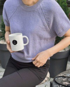 나그랑 스티치 반팔 니트티-5color - 스타일티바