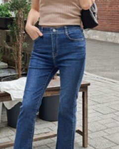 썸머스판 밴딩 부츠컷청바지_S,M,L,XL-1color - 스타일티바
