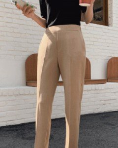 밀리 소프트 린넨 밴딩슬랙스_S,M,L,XL-4color, [베스트재입고]-시원하고 편한 사방스판 슬랙스-블랙XL만 가능! - 스타일티바