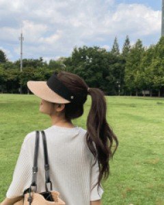 헬렌 지사 패드 썬캡-지사100%, 뜨거운 햇빛 차단 최고! - 스타일티바