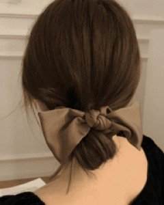 텐시브 빅리본 헤어곱창 슈슈-2color, [머리끈] 여성스러움을 극대화! - 스타일티바