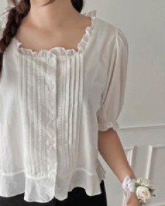 자수 이슬이 블라우스-1color - 스타일티바