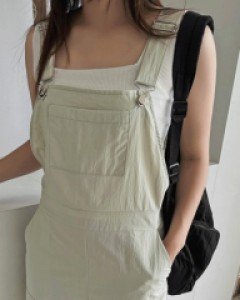 오버롤 카고 멜빵점프-2color - 스타일티바