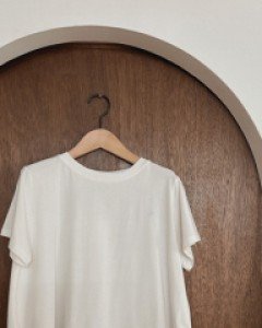 다트훌 모달스판 크롭반팔티-4color - 스타일티바