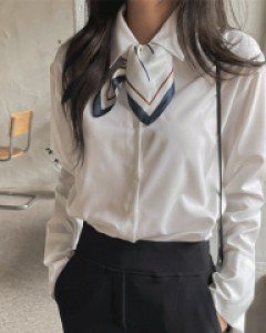 플리온 실켓 커프스셔츠-5color, 소프트톡톡 실키원단-매력적인 편안한 스타일링 커프스 - 스타일티바