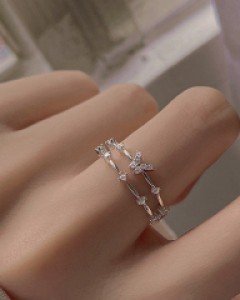 디어라이트 지르코니아 반지-1color, [반지] - 스타일티바