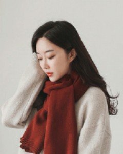 레이미 니트머플러-9color, 보들 따뜻 니트 롱머플러-베이직으로  하나정도 꼭! -심플무지 니트 롱목도리!-매시즌 베스트중베스트 - 스타일티바