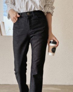 물빠짐없는 생지부츠컷청바지_S,M,L,XL,2XL,3XL-2color,시크릿밴딩,편안한 스판-물빠짐없는 고퀄리티 생지원단-세미부츠컷으로 더 슬림한 실루엣 - 스타일티바