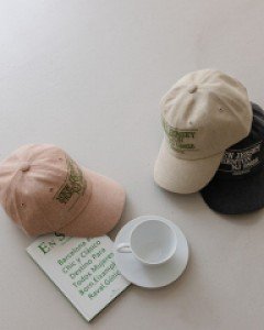 뉴레터링캡모자