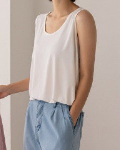 [MADE] 쿨링 유넥 랍빠 나시 T