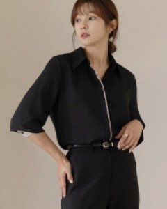 [MADE] 리트 히든 단작 라인 배색 BL