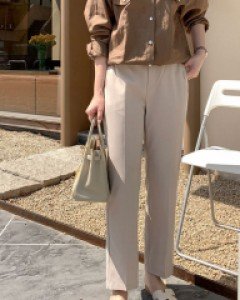 쿨 슬림 슬랙스