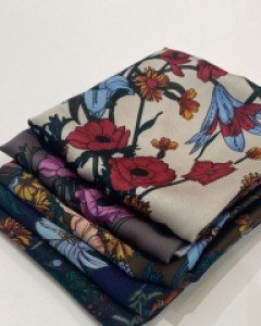 로제 플라워 스카프