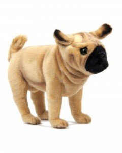 [한사토이] 5951 퍼그 강아지 동물인형/38cm.L