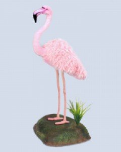 [전시상품 C급][한사토이] 0418-움직이는 핑크 플라밍고 동물인형/87cm.H