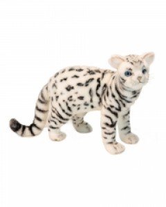 [한사토이] 6352 벵갈고양이 동물인형(White)/45cm.L