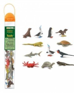 [사파리엘티디] 681704 갈라파고스 동물피규어 튜브