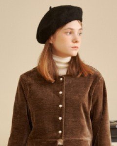 Joanne Velvet Jacket ( Brown )