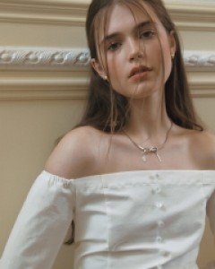 Bonita Corset Blouse ( White )