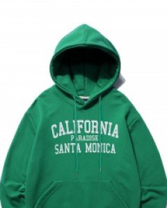 테일러스튜디오 산타모니카 오버핏 후드티 (그린)