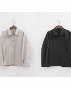 LEIKA23ss005B_우드 자켓(2color) - leika